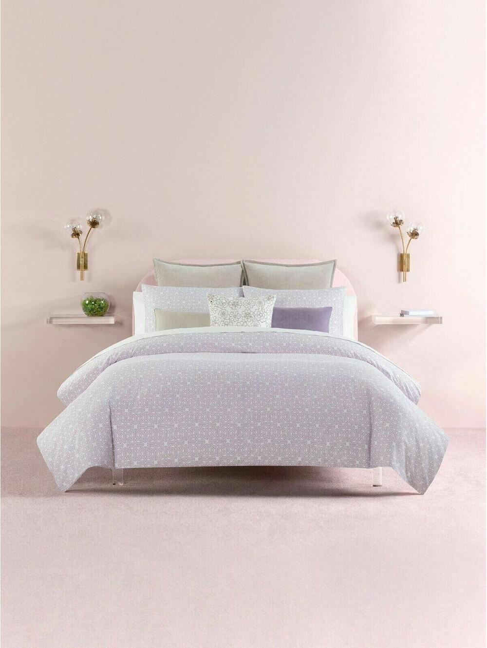 NWT Kate Spade Breeze Blocks Twin  Duvet + Sham Set
